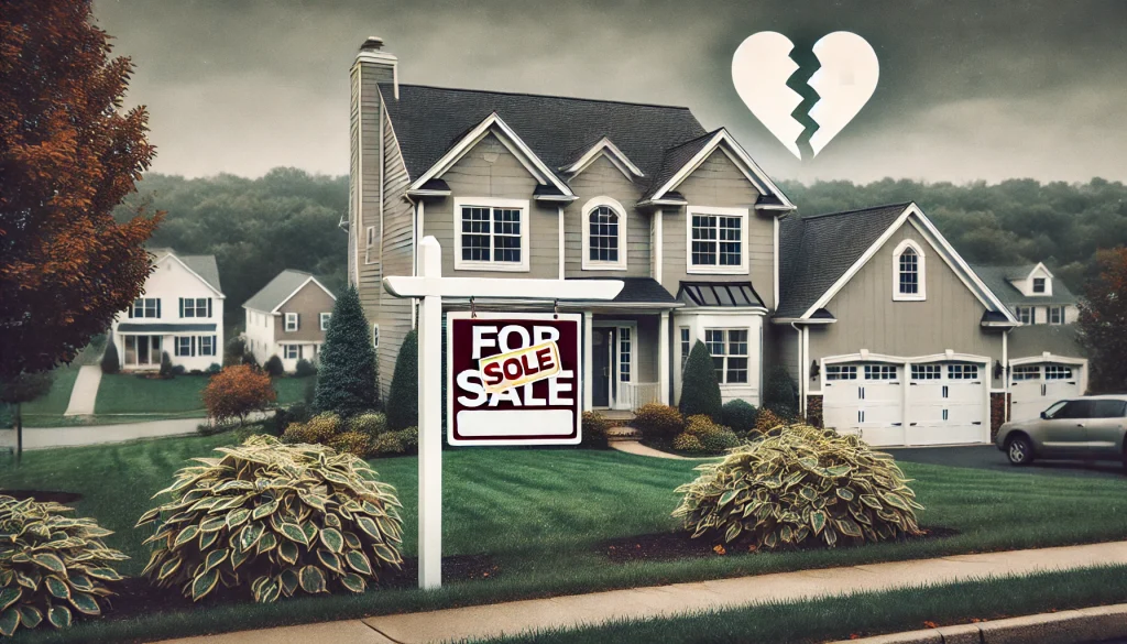 What If My House Won’t Sell During A Divorce in Media