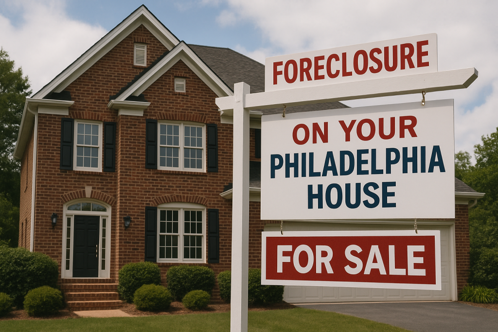 Sell Your House for Cash During Foreclosure in Philadelphia, PA