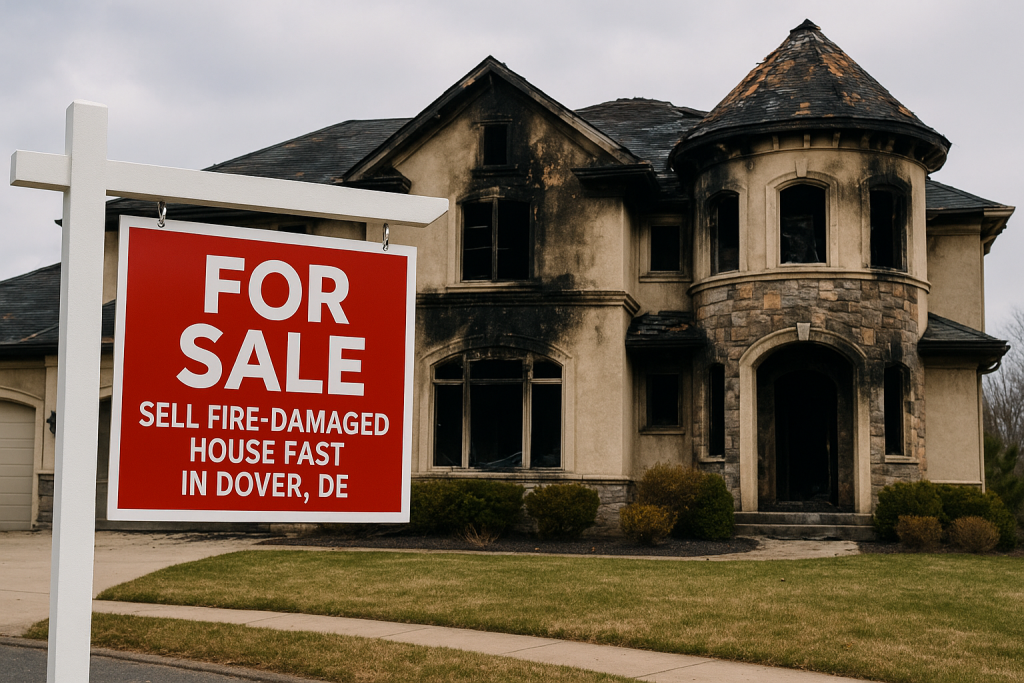 Sell Fire-Damaged House Fast in Dover, DE