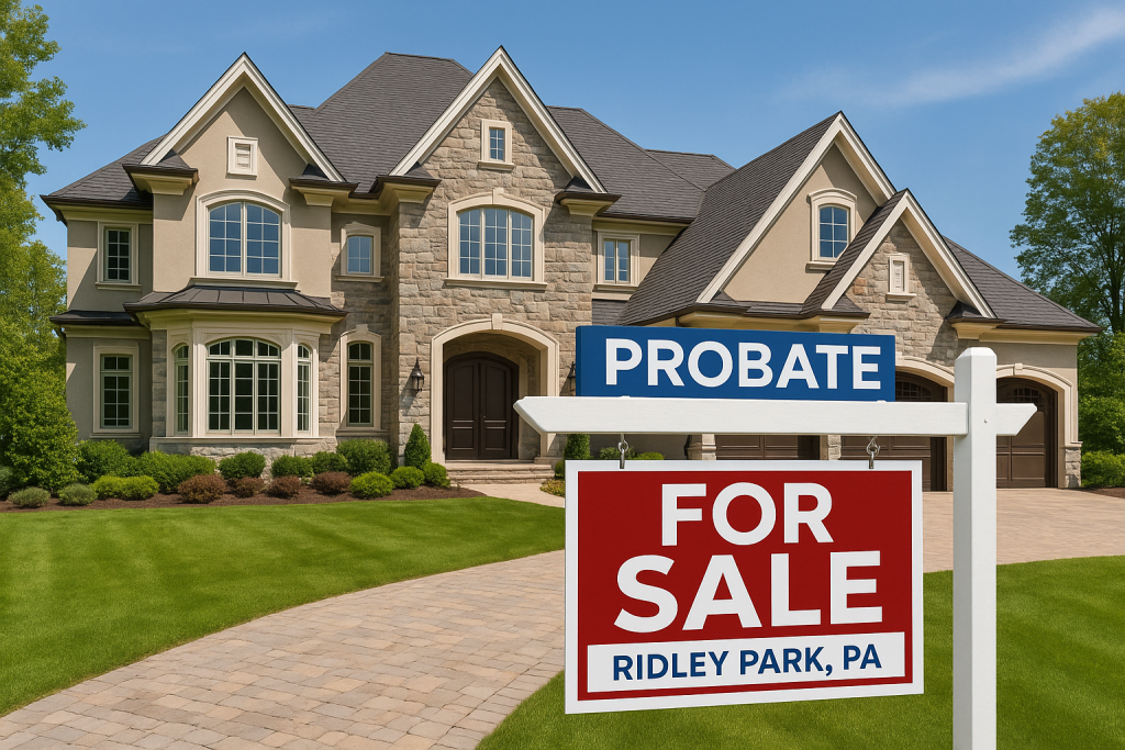 Sell House Fast During Probate in Ridley Park, PA